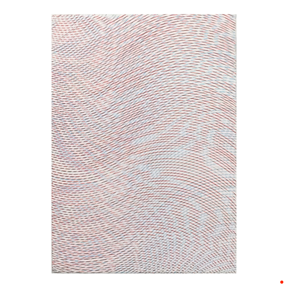 Abstract drawing, light colours, with a delicate Moiré pattern